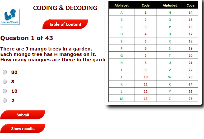 coding and decoding worksheets